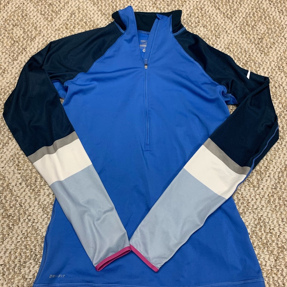Nike Pro quarter zip pullover
